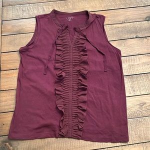 Ann Taylor Loft, dressy tank top, size SP